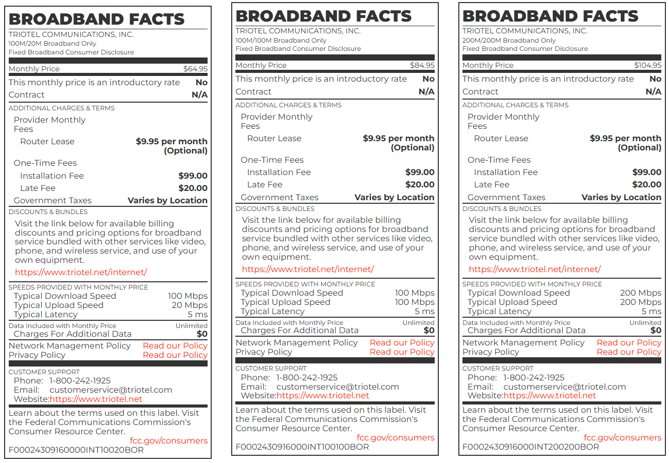 Optimum Router Label Sample Broadband Labels- Explained - TrioTel